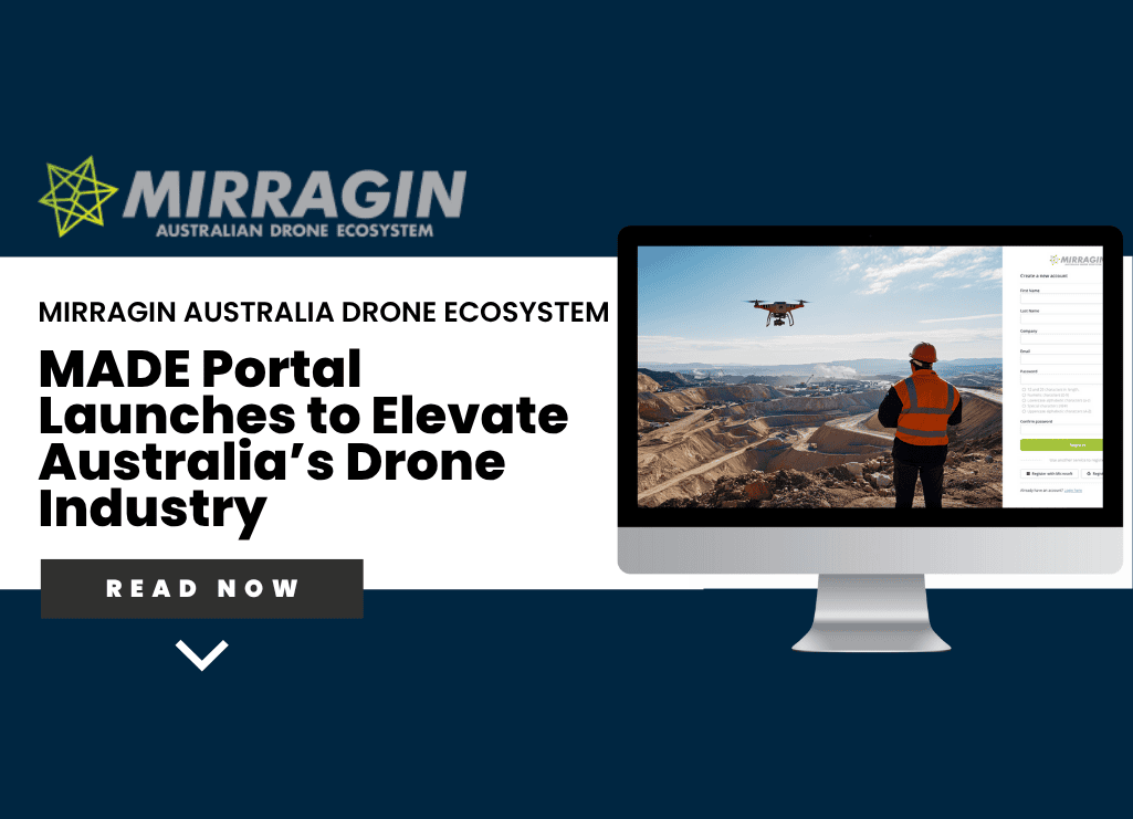 Mirragin Australian Drone Ecosystem (MADE) Portal Launch on BenchOn